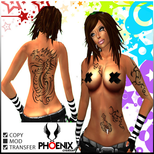Phoenix dragon tattoo