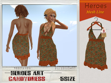 Heroes Art.-Candy Dress Native Patch Woman