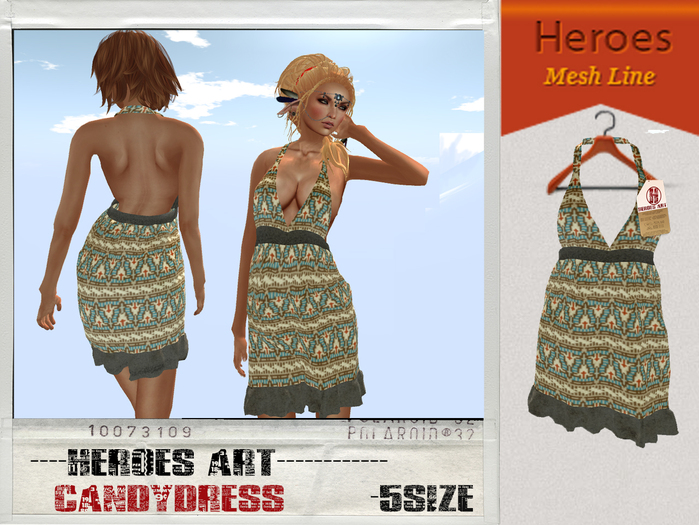 Heroes Art.-Candy Dress India  Woman 