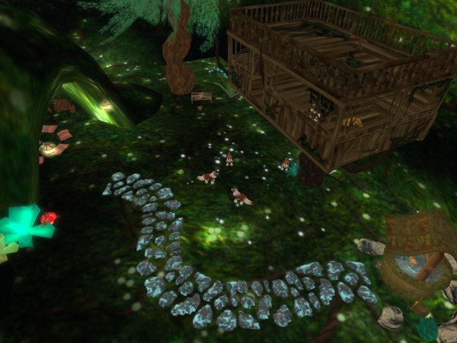 Fantasy Cave & Forest Home 