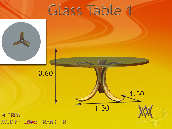 Table Glass 1 by Wild Motley