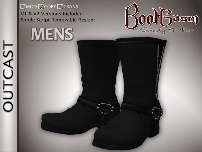 Bootgasm Outcast Men's Boots Black