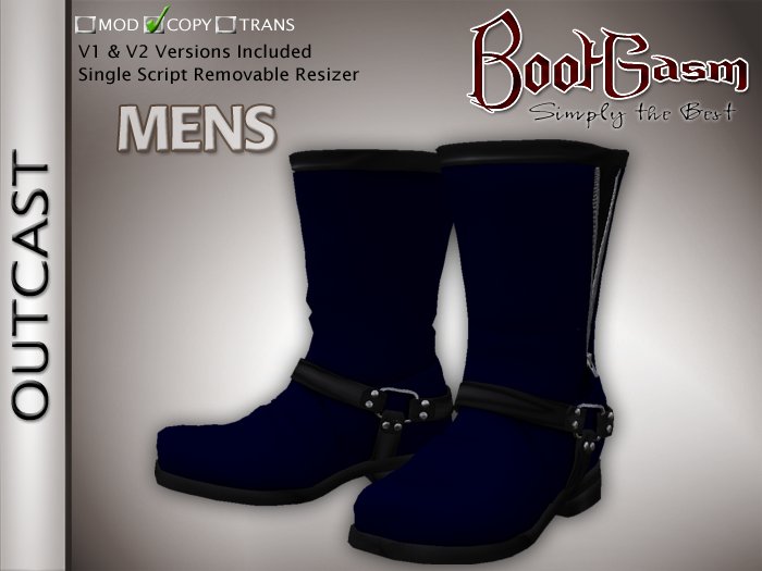 Bootgasm Outcast Men's Boots Blue