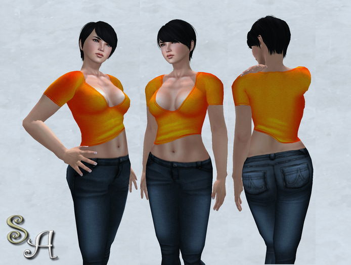 Morgan Shirt - Orange