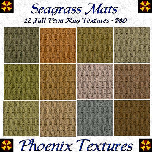 Phoenix Textures - Seagrass Mats