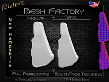 Riders - Full Permission Mesh, NANO Incl. Multiple Face Texturing - Jewelry,Charms,Buckles,Buttons,Logos, New Hampshire