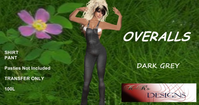 Overalls Dark Grey