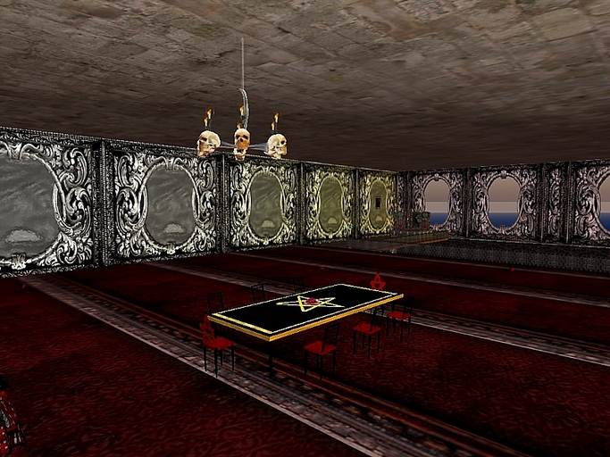 Gothic  Dark Mansion - Partially Furnished - Copiable