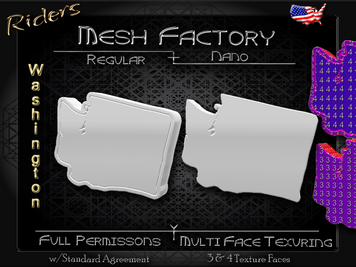 Mesh Rider Logo Second Life Marketplace - Riders - Full Permission Mesh, NANO Incl ...