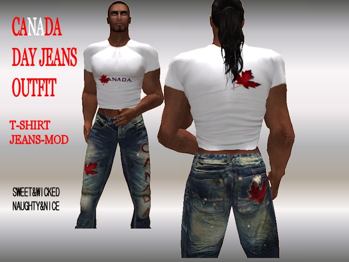 S&W CANADA DAY JEANS OUTFIT