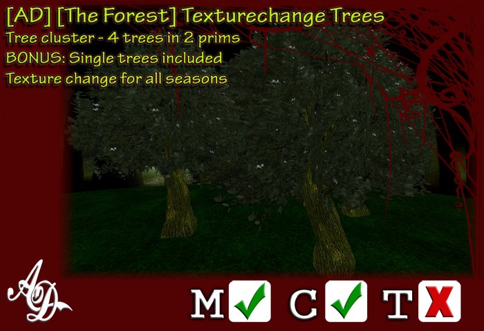 [AD] [The Forest] Texturechange Trees
