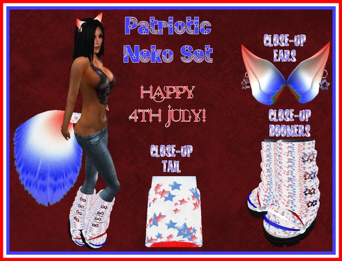 Patriotic Neko Set 2012