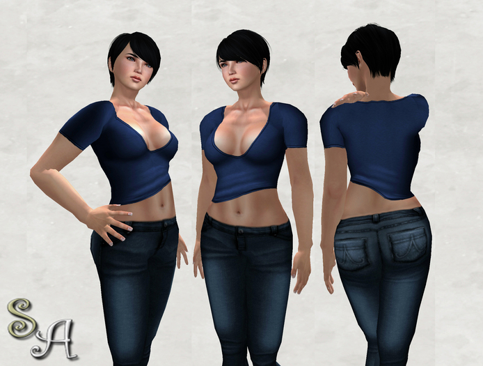 Morgan Shirt - Navy Blue