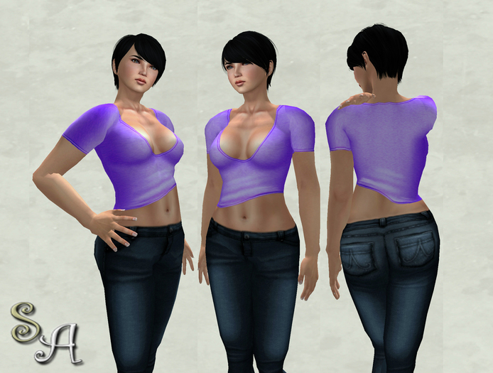 Morgan Shirt - Purple