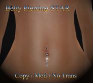 AlliyKR Belly Piercing STAR