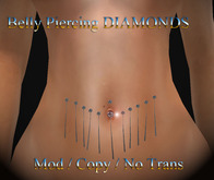 AlliyKR Belly Piercing DIAMONDS