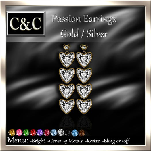 C&C - Passion Earrings