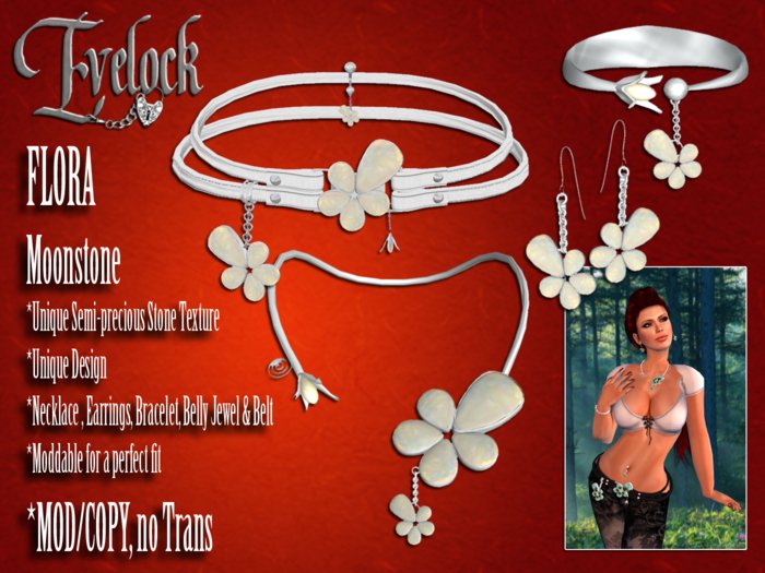Evelock Flora - Moonstone