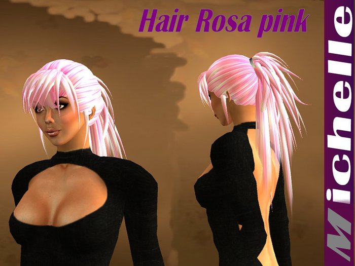 MMShop: Hair Rosa pink