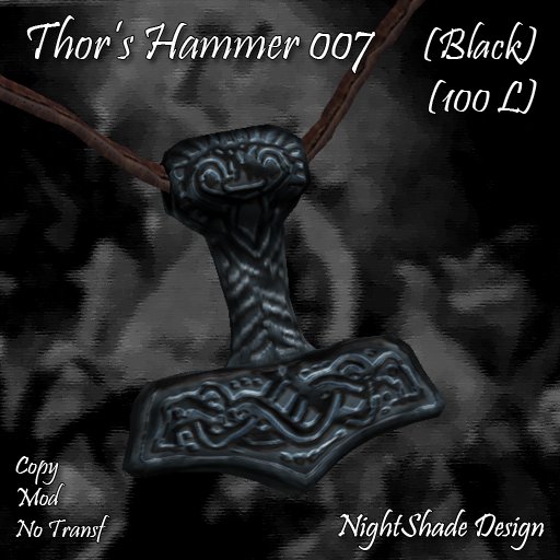 Thors Hammer 007 Black