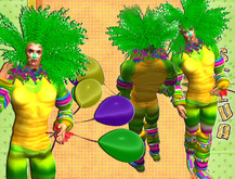 CLOWN MALE OUTFIT--PAYASO-