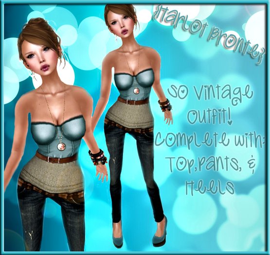 {HB} So Vintage Outfit : Blue