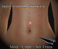 AlliyKR Belly Piercing SPIKES