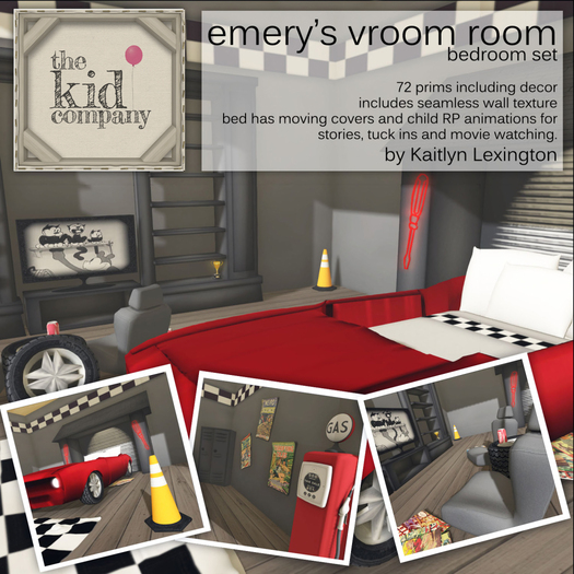 the kid company; emery's vroom room