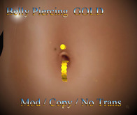 AlliyKR Belly Piercing GOLD