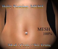 AlliyKR Belly Piercing MESH
