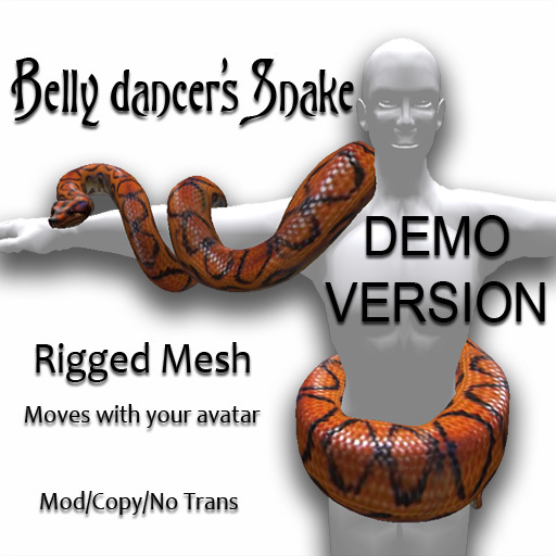 [DEMO] Belly dancer's snake: rainbow boa
