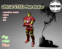 The Steel man full avatar - offered by cooljoke industries