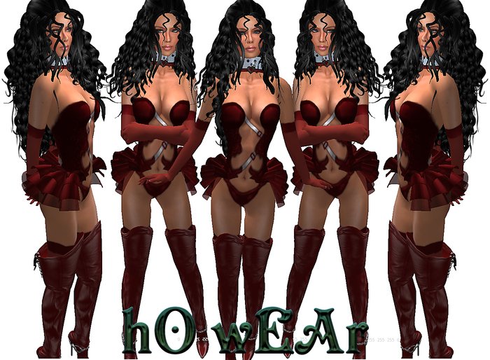 H::Lovely Lace red ::H