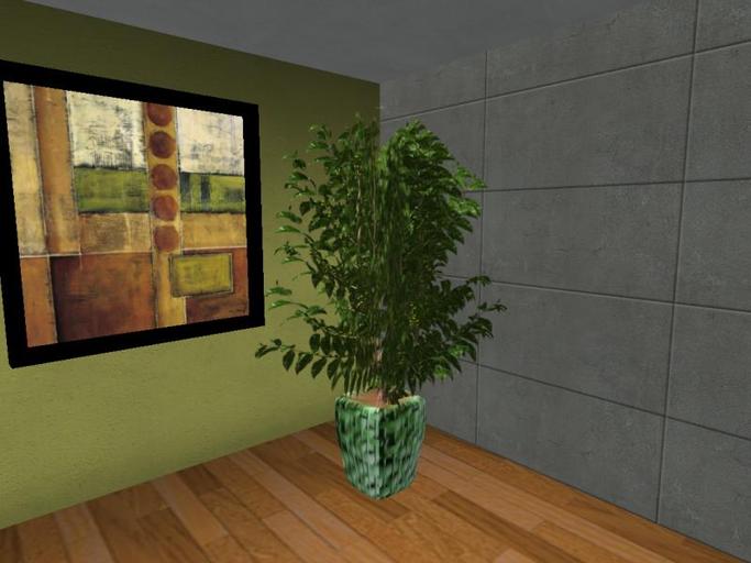 Arkads Potted Floor Palm 4 flexi plant