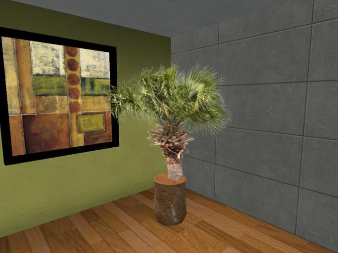 Arkad's Potted Palm 3 flexi plant
