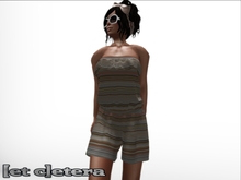 [et c]etera Dora Overall Beige