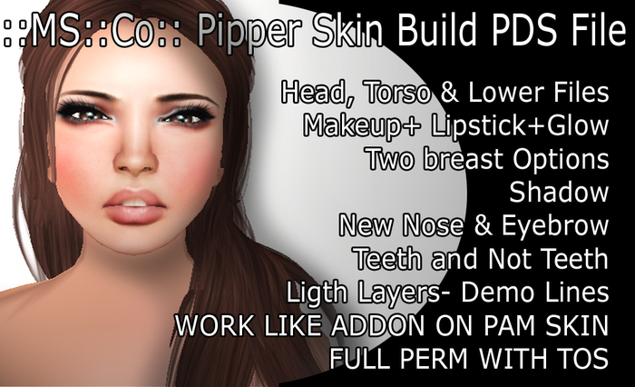 ::MS::Co::Pipper  Template Skin PSD