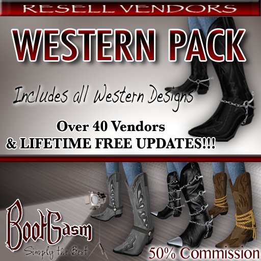 Bootgasm Affiliate / Reseller Boots Western Pack (Over 40 Vendors) + Free Lifetime Updates