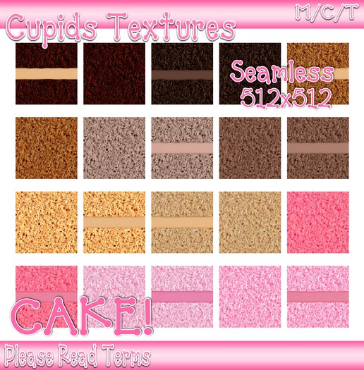 *CUPIDS* Textures 20 CAKE!