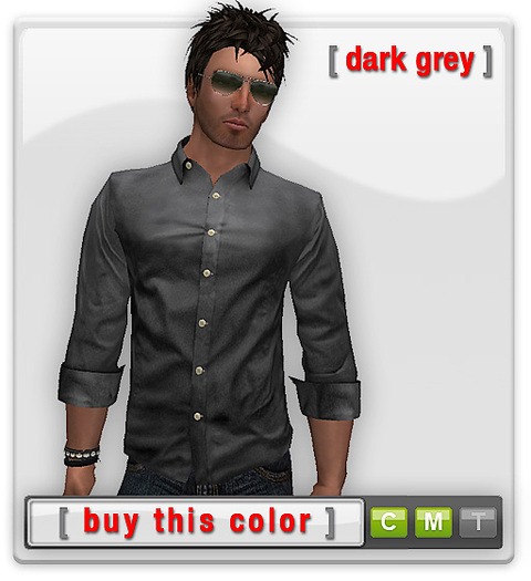 Mesh Basic Shirt - Dark Grey
