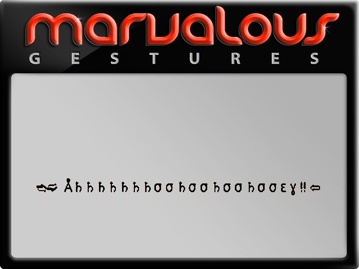 AHHHHOOHOOHOOHOOEY! GESTURE