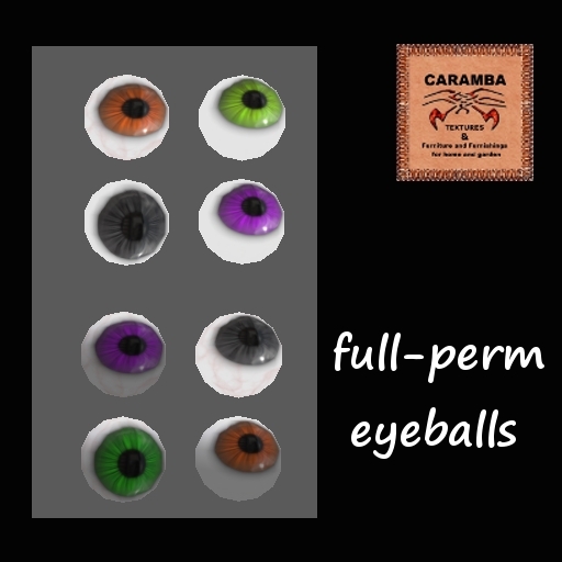 Halloween eyeballs - full perm