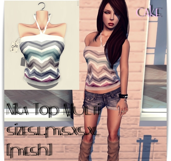 [[>CaKe!<]]Nika Top.Multi#1-mesh