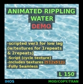 seamless rippling water 02 (DEMO)