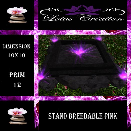 stand breedable pink