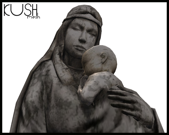 KUSH - MESH - GODDESS STATUE