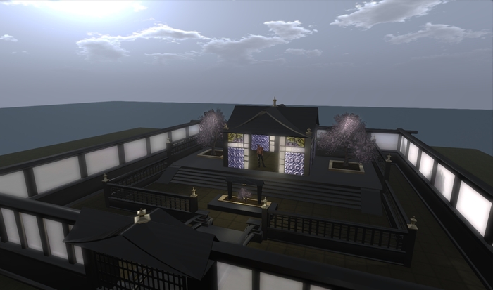 Oriental inspired teahouse