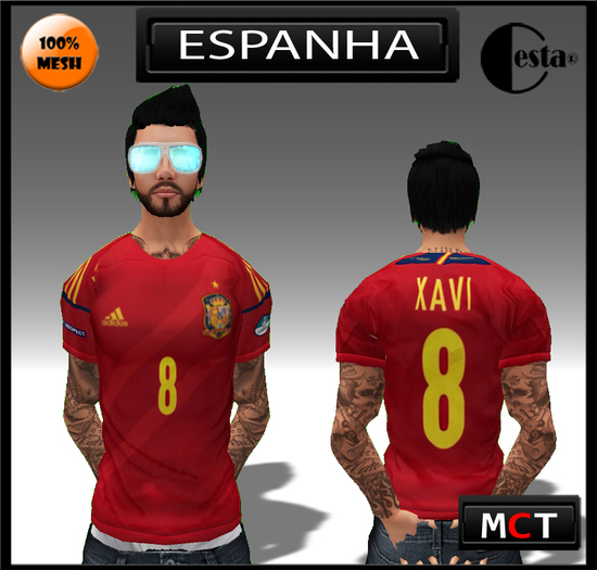Camisa Mesh Espanha 8
