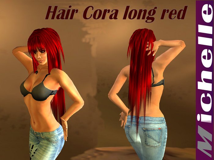 MMShop: Hair Cora long red