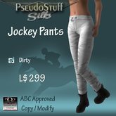 JOCKEY PANTS -Standard Plain -Dirty **ABC APPROVED**